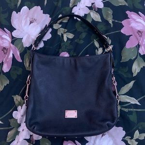Micheal Kors Black Shoulder Tote
